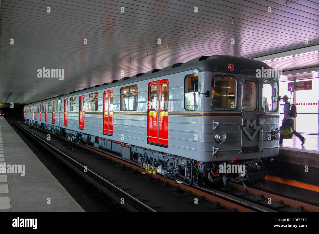 Vysehrad metro station hi-res stock photography and images - Alamy