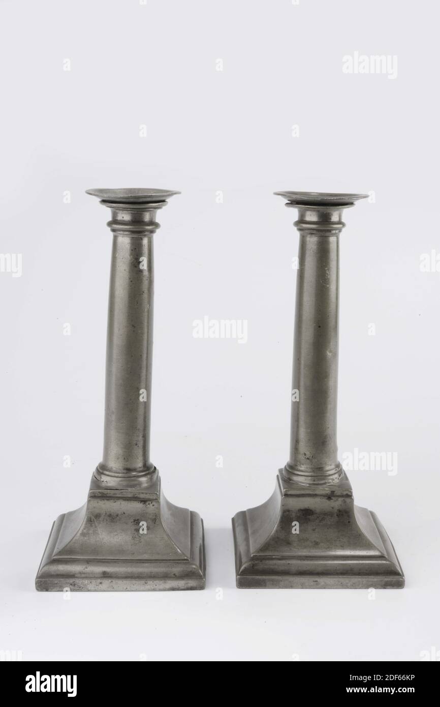 Pewter Candlesticks High Resolution Stock Photography and Images - Alamy