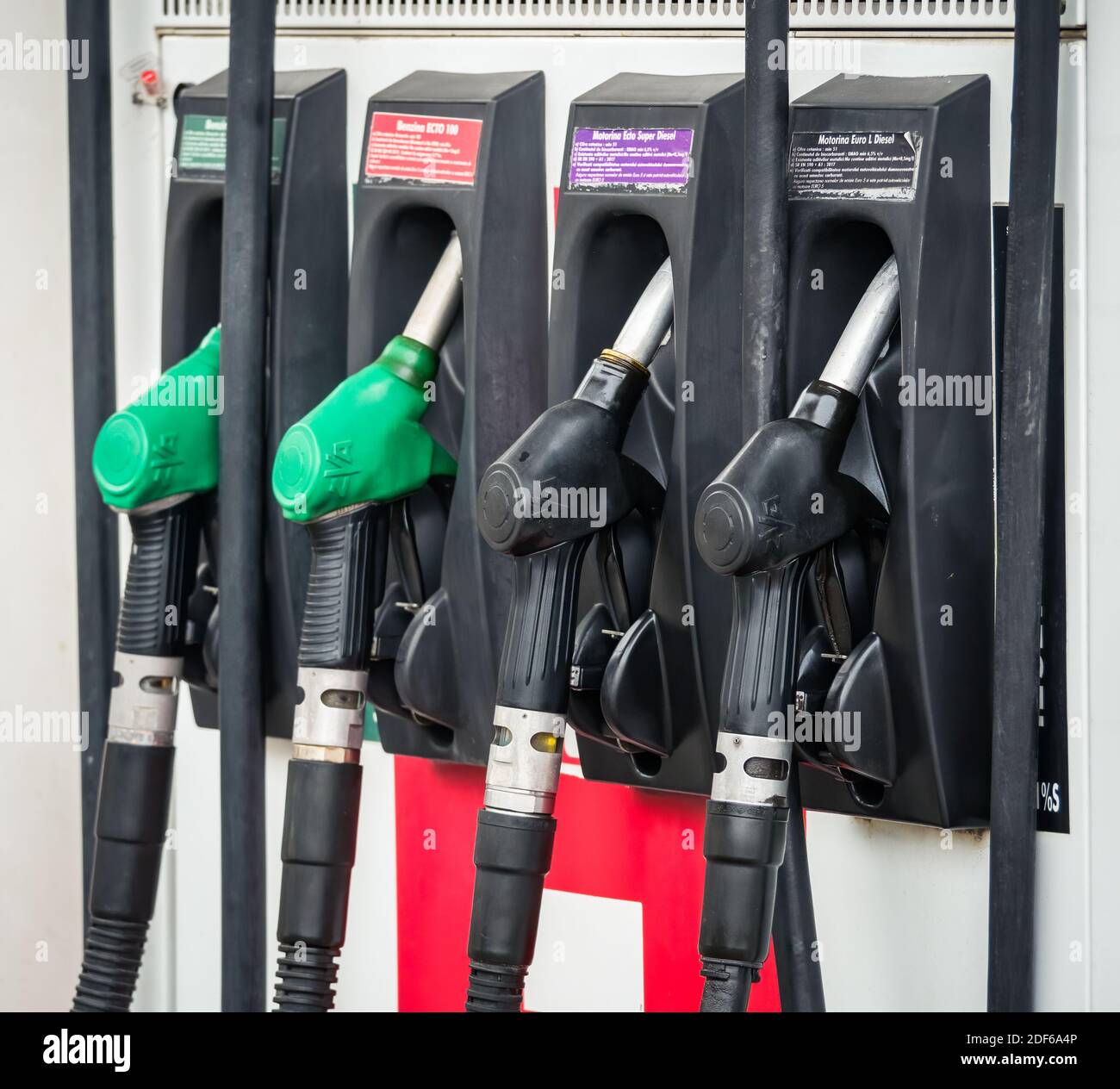 Bucharest/Romania - 11.17.2020: Gas or fuel pump at gas station Stock ...