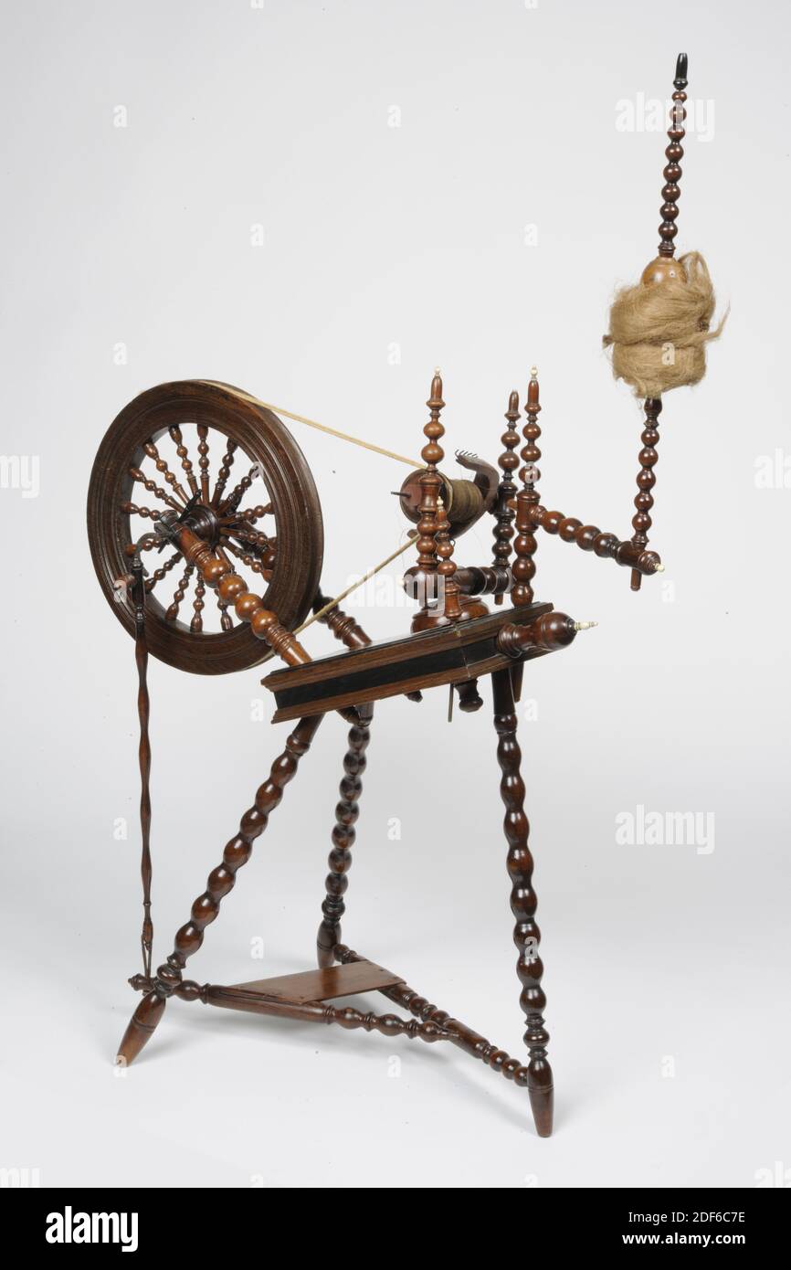 Spinning wheel 18th century hires stock photography and images Alamy