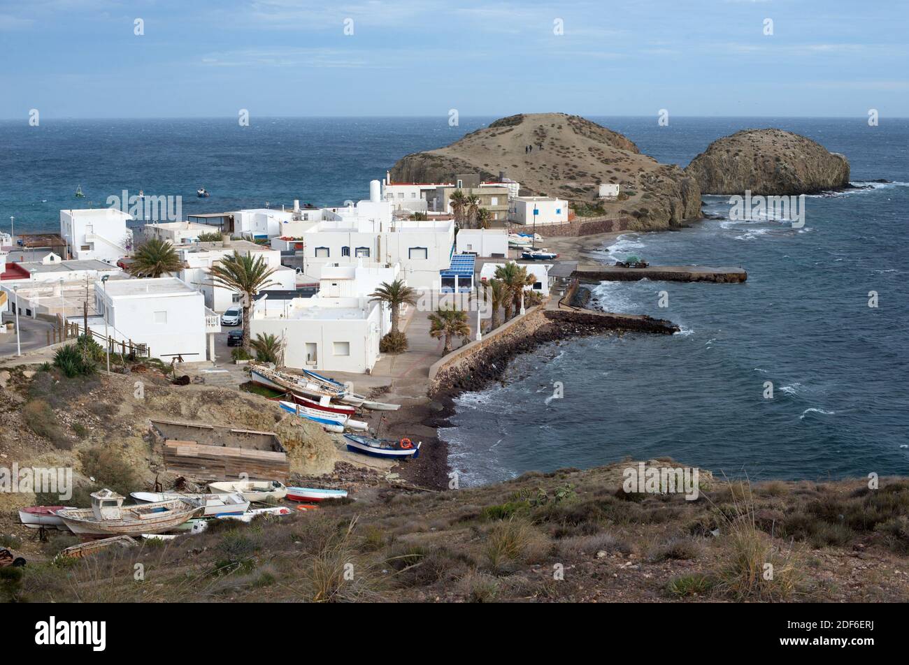 La Isleta del Moro Arraez. Cabo de GataNijar Natural Park, Almeria