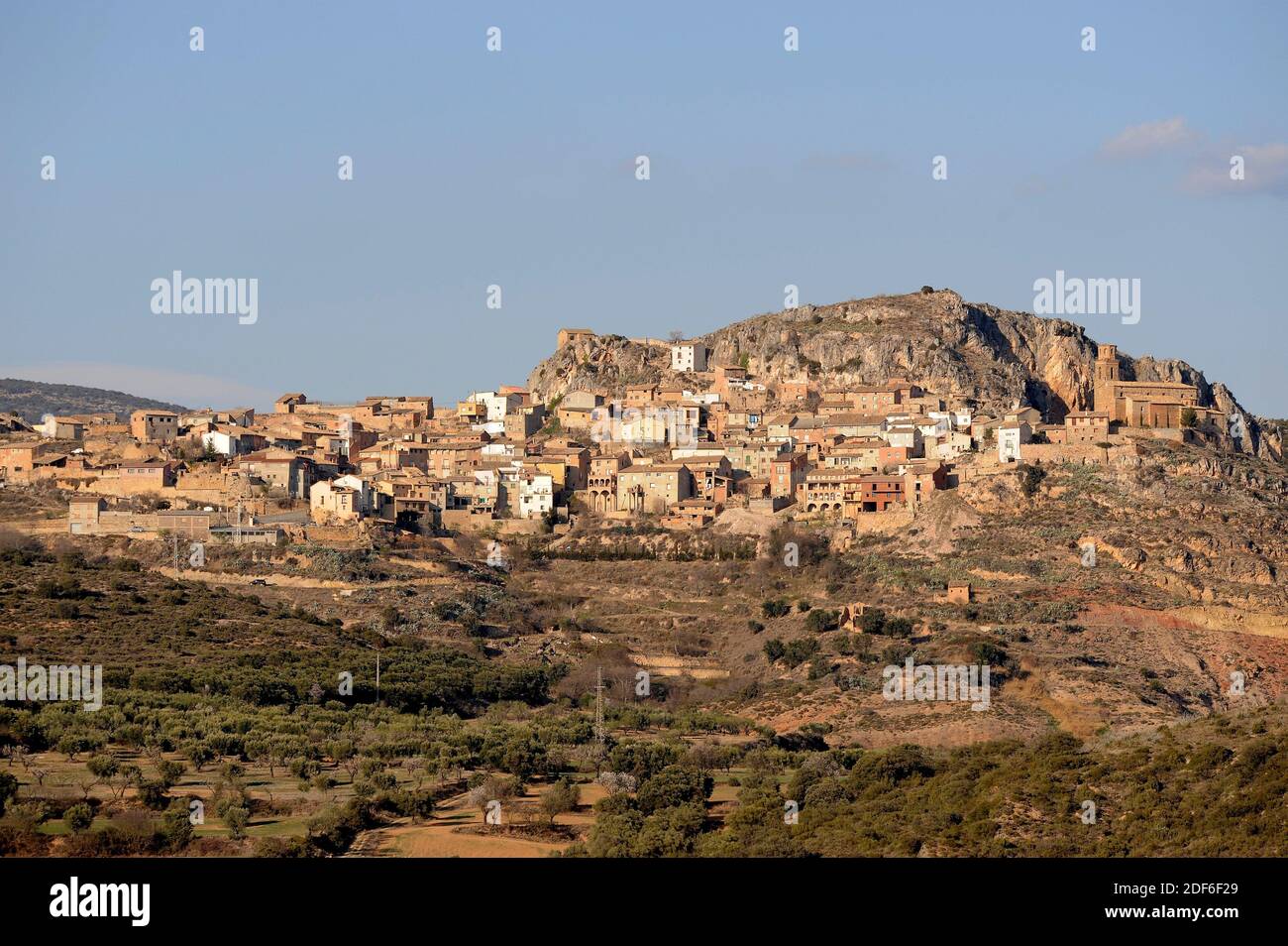 Calasanz, Peralta de Calasanz municipality. La Litera, Huesca province,  Aragon, Spain Stock Photo - Alamy