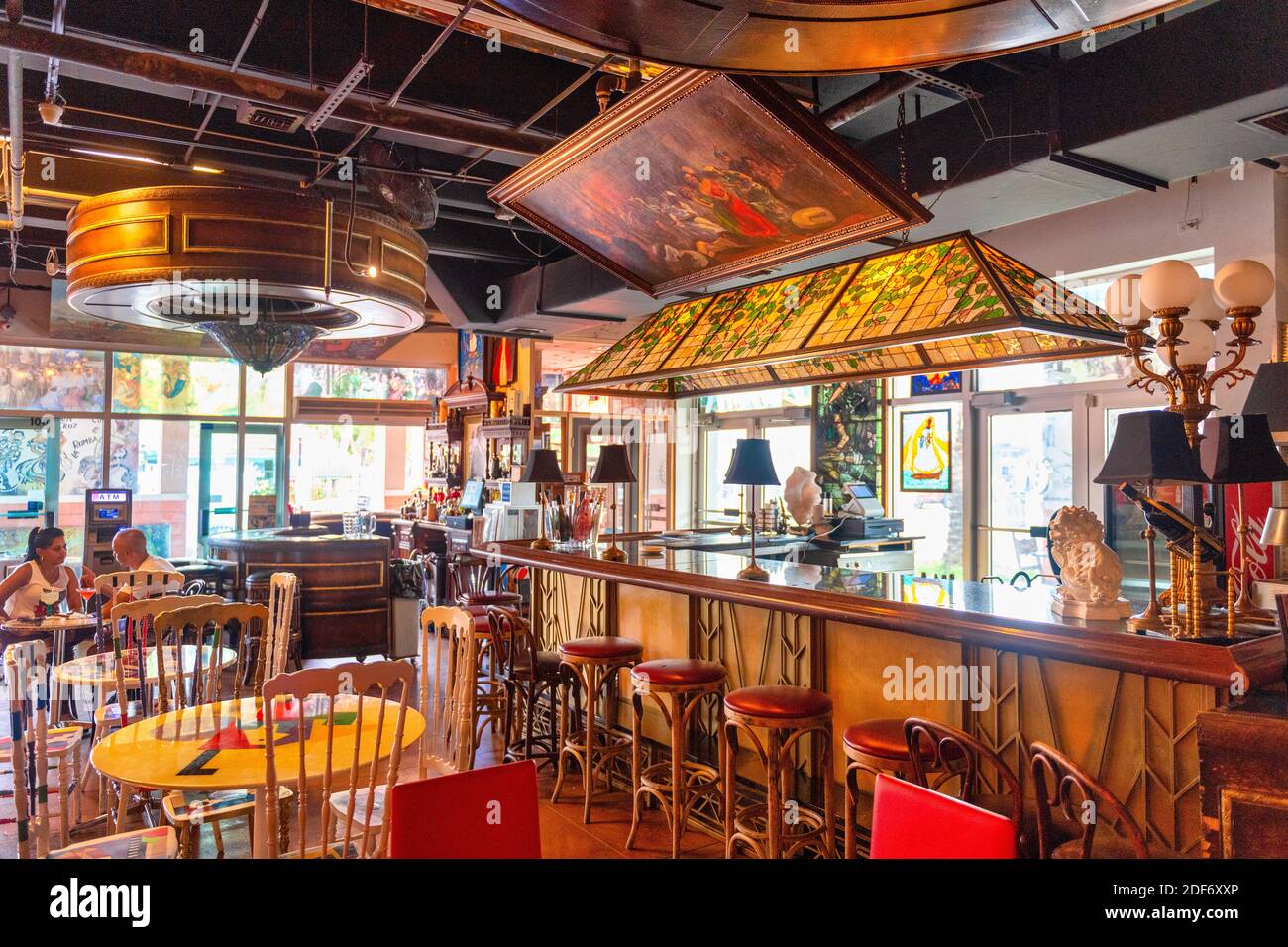 Cuba Ocho Restaurant in Miami, Florida, USA Stock Photo Alamy