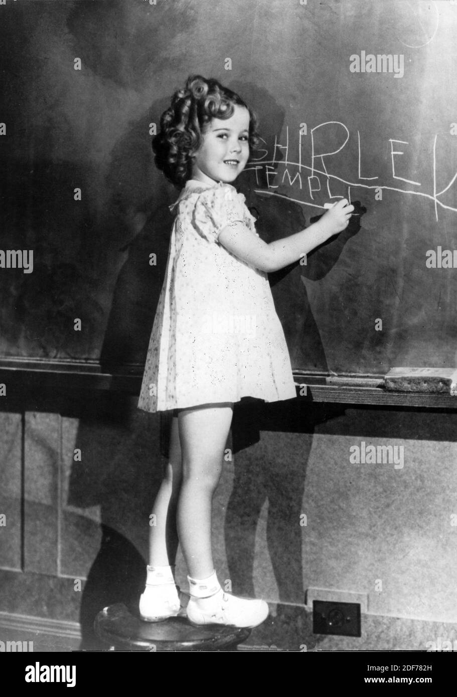 Shirley Temple, 1934 Special Prize. --- Shirley Temple, premio speciale del 1934. Stock Photo