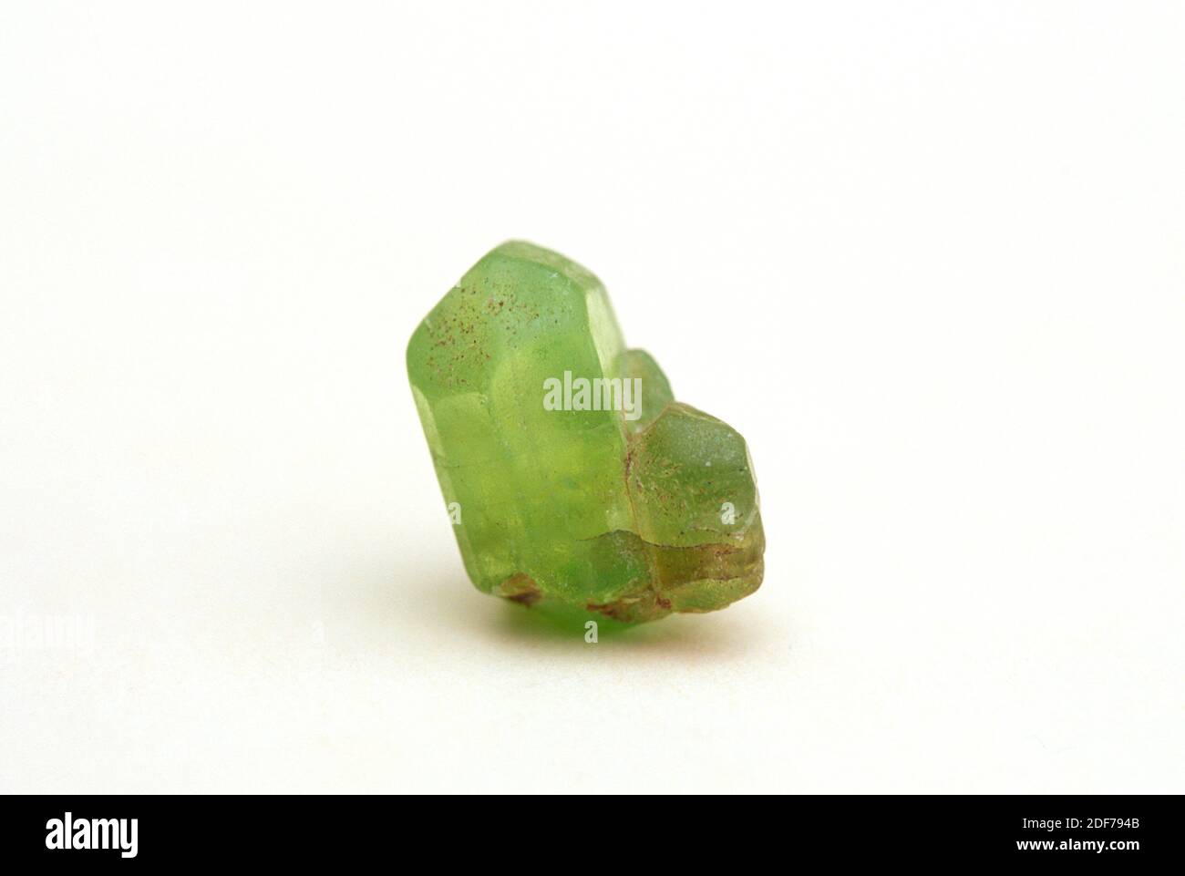 Olivine is a magnesium iron silicate. Crystals Stock Photo Alamy