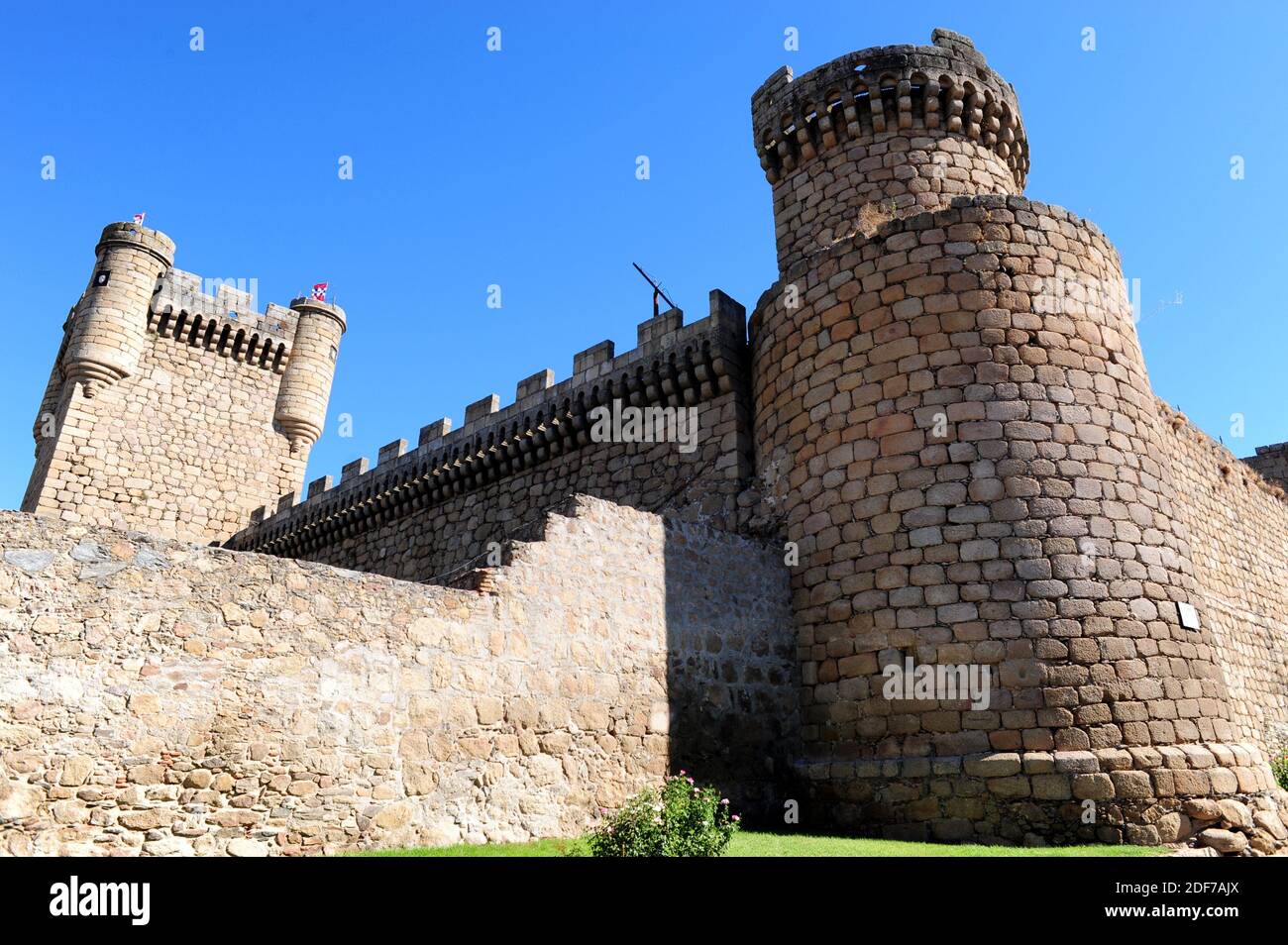 Oropesa castle. Toledo province, Castilla-La Mancha, Spain. Stock Photo