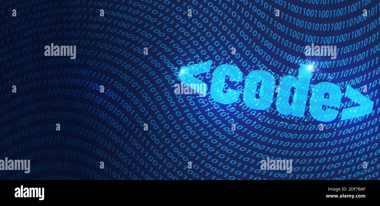 Wireframe of geometric binary code polygonal design. Low poly digital vector illustration. Light connection structure of modern graphics. Stock Photo