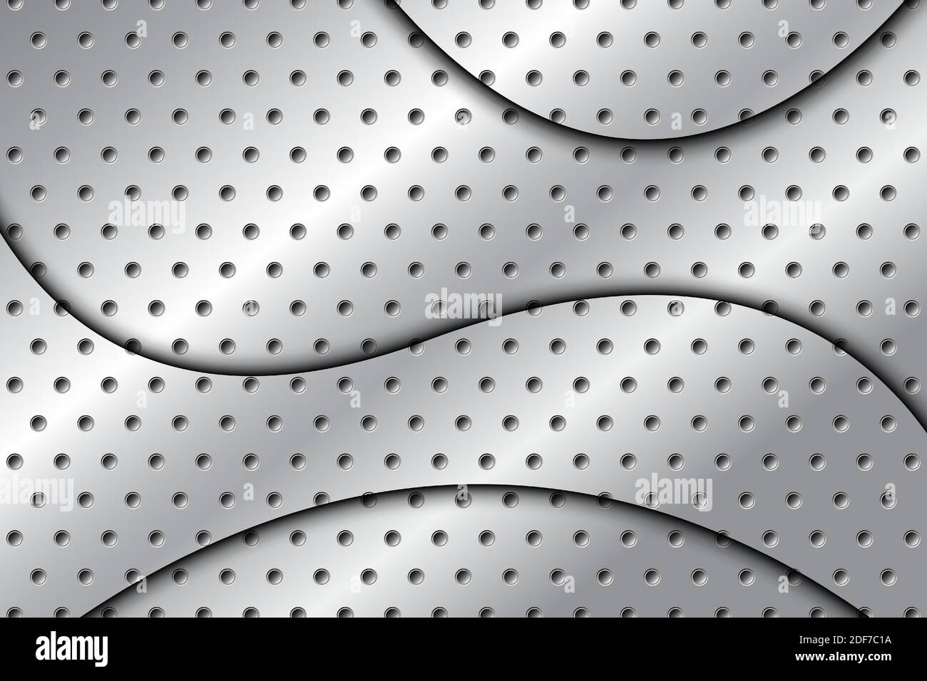 abstract metal aluminum grille design sheet background. illustration ...