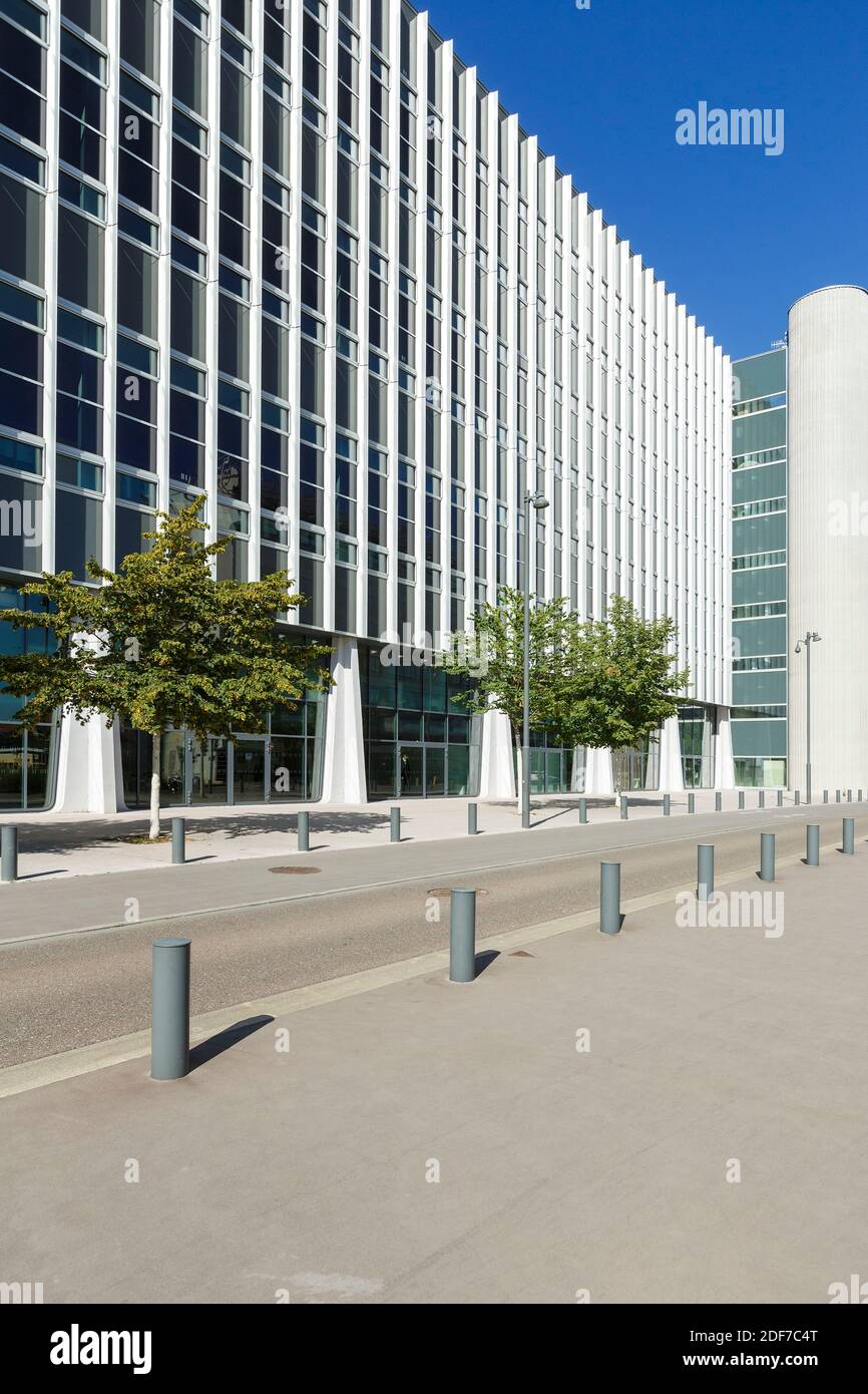 France Meurthe Et Moselle Nancy Palais Des Congres De Nancy Also Named Centre Prouve Downtown Stock Photo Alamy