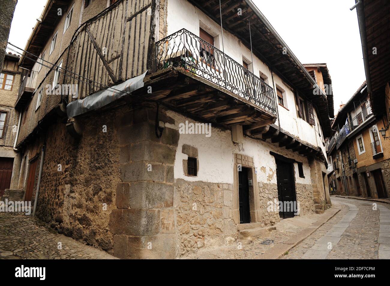 La Alberca (Conjunto Historico Artistico). Sierra de Francia, Salamanca province, Castilla y Leon, Spain. Stock Photo
