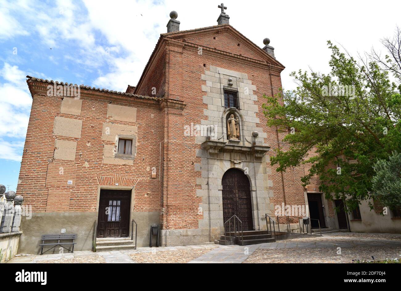 Peñaranda de Bracamonte, Madres Carmelitas Convent (17th century). Salamanca province, Castilla y Leon, Spain. Stock Photo