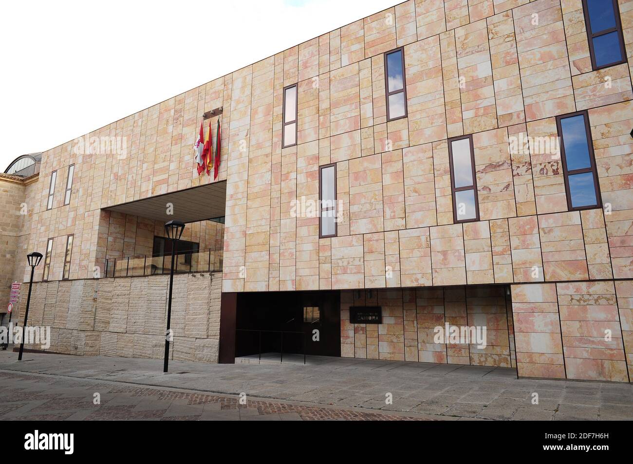 Zamora city, new Diputacion building. Castilla y Leon, Spain. Stock Photo
