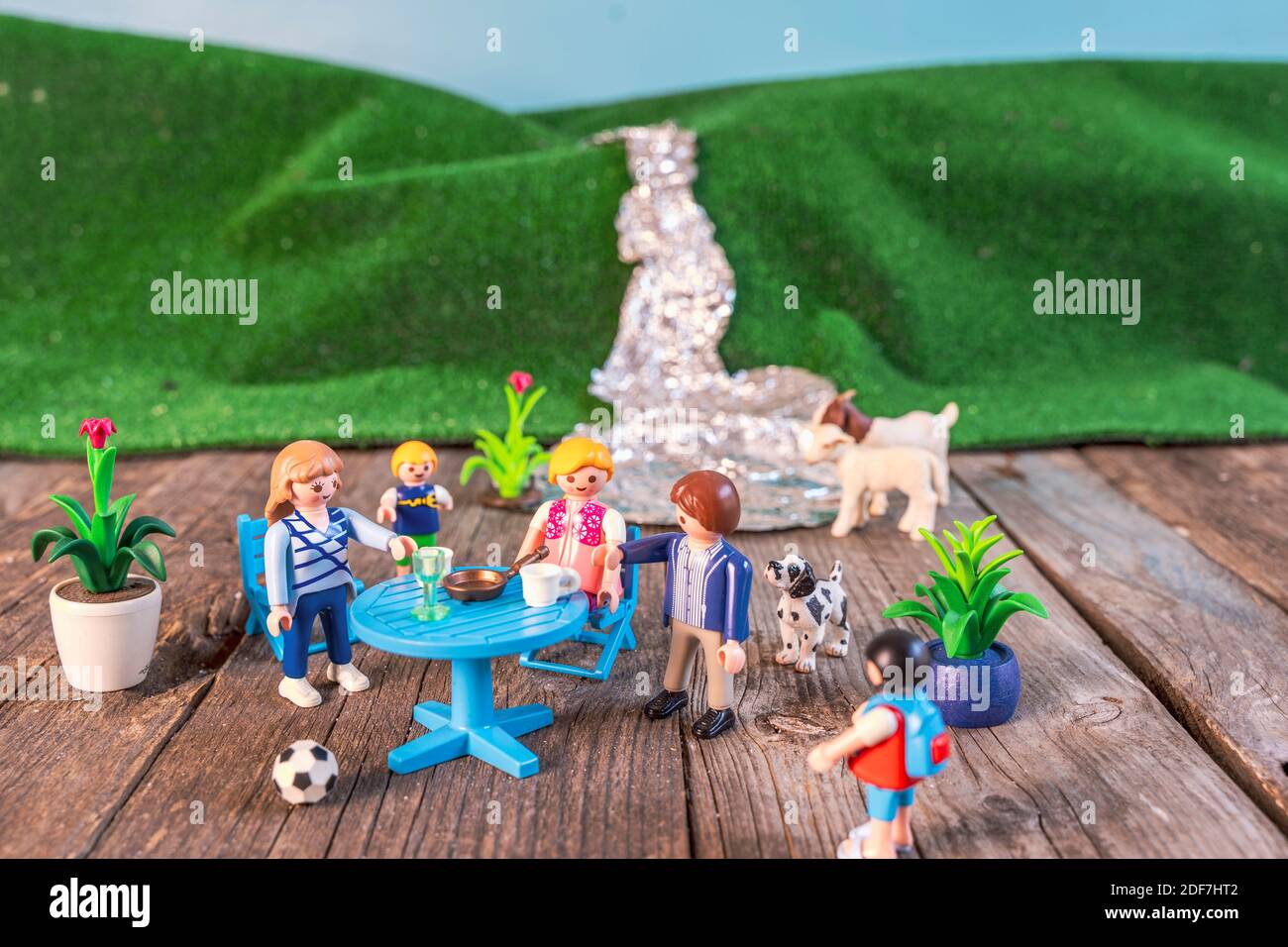 Playmobil family hi-res stock photography and images - Alamy