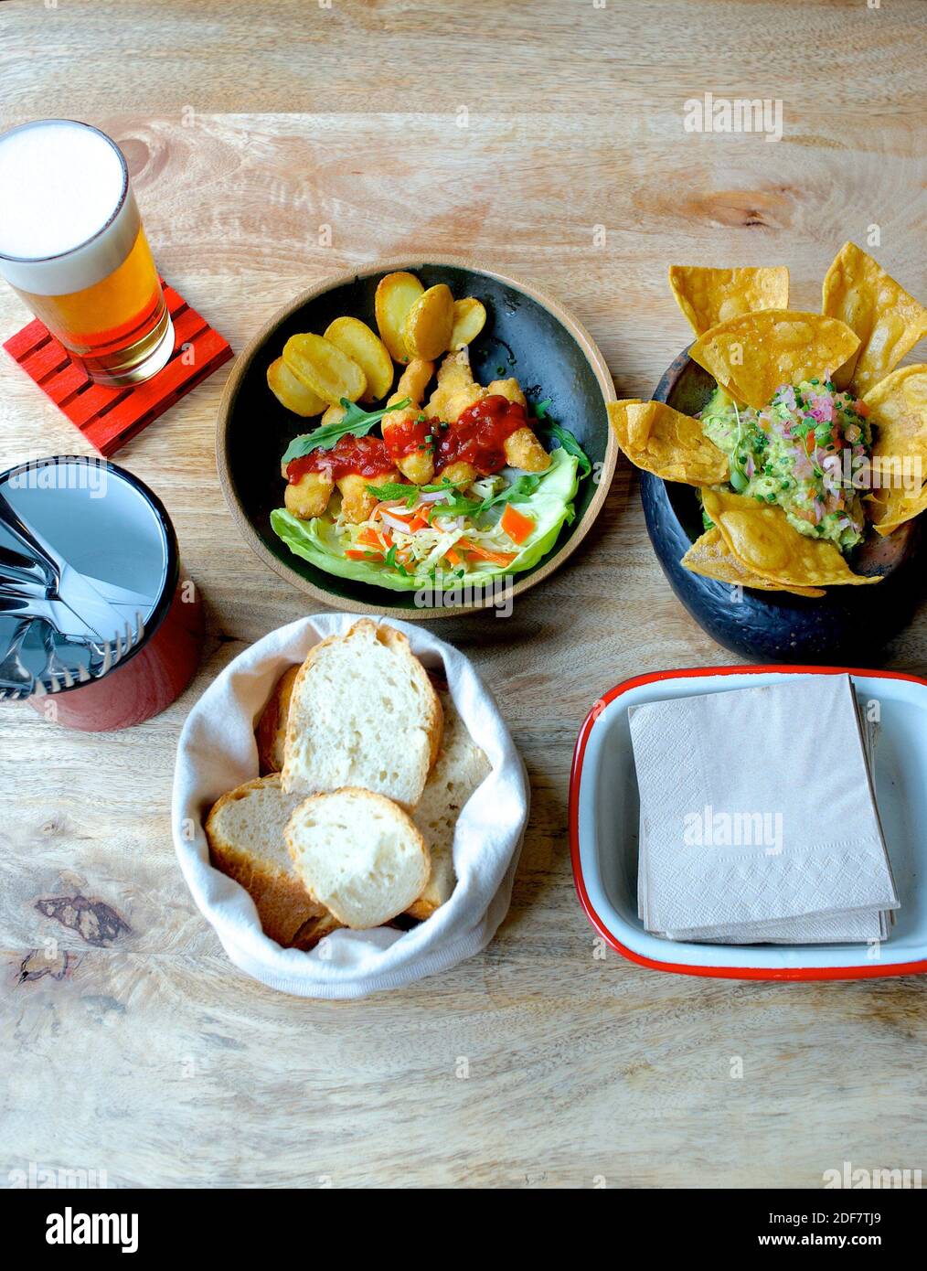 Eating tapas in a restaurant Stock Photo - Alamy