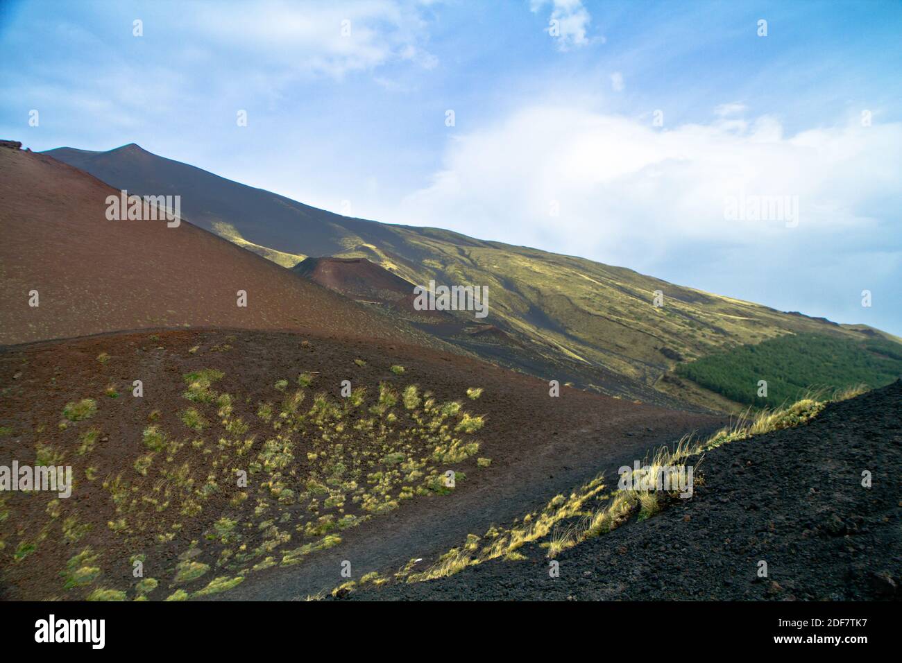 Mount Etna, Sicily, Italy Stock Photo