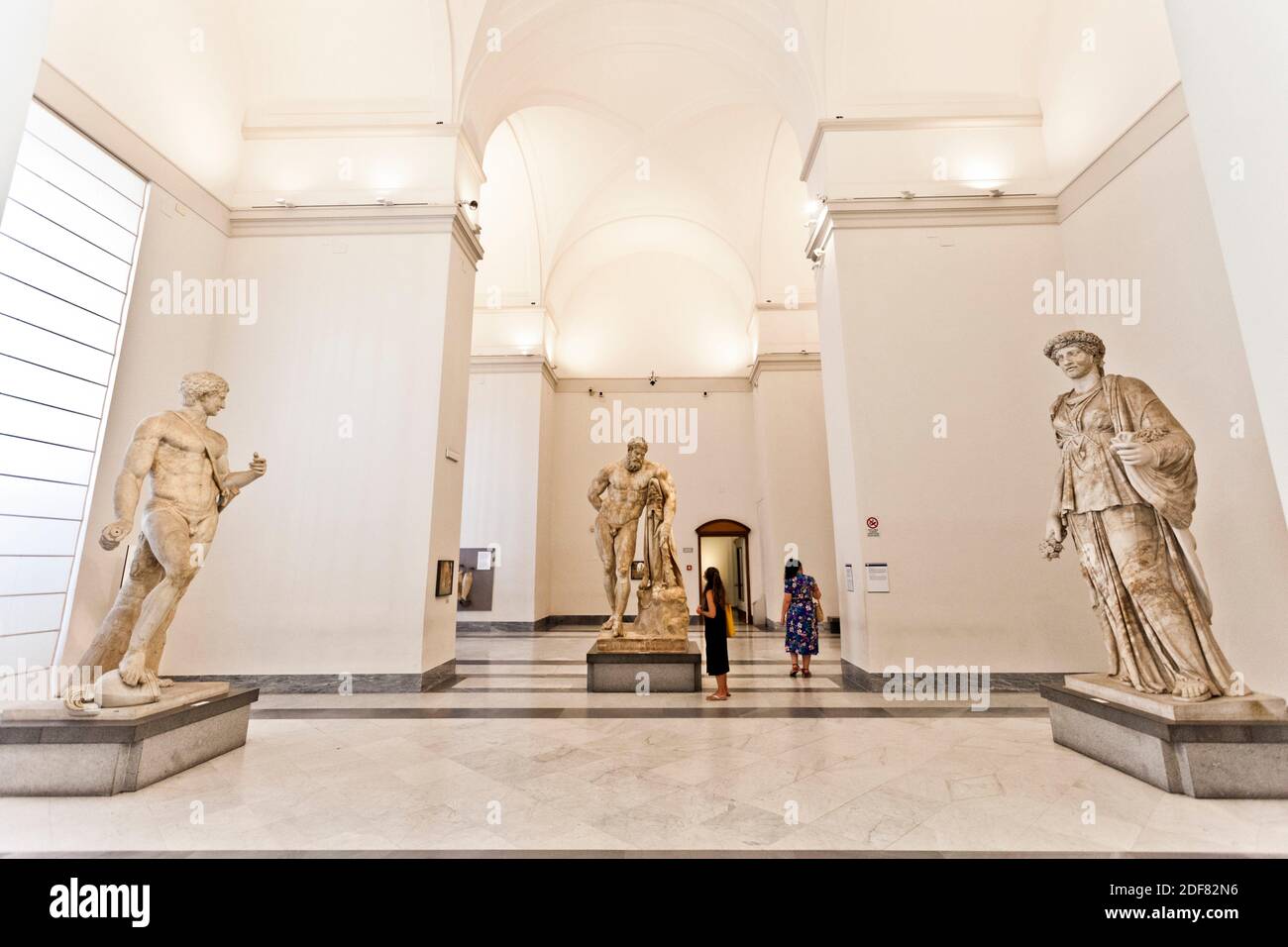 The Farnese Hercules, c. 216 AD (4th century BC for original) at the