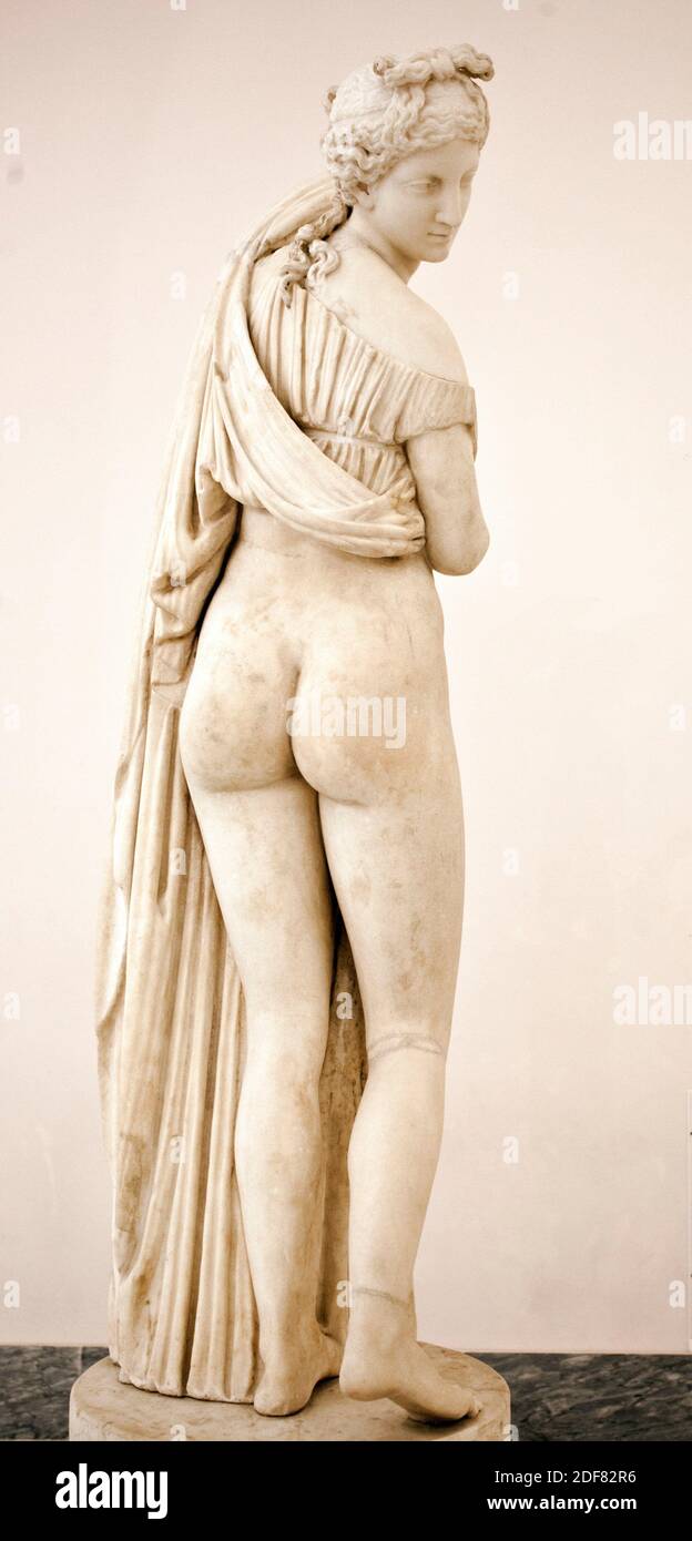 statue of venus callipygian, High definition