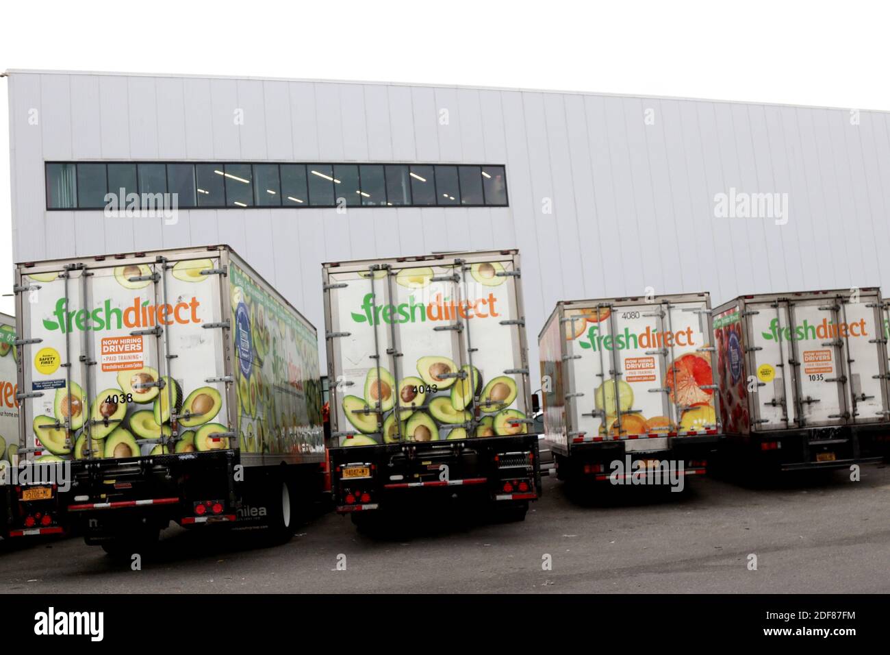 Fresh Direct online grocery delivery services, New York, NY USA Stock ...