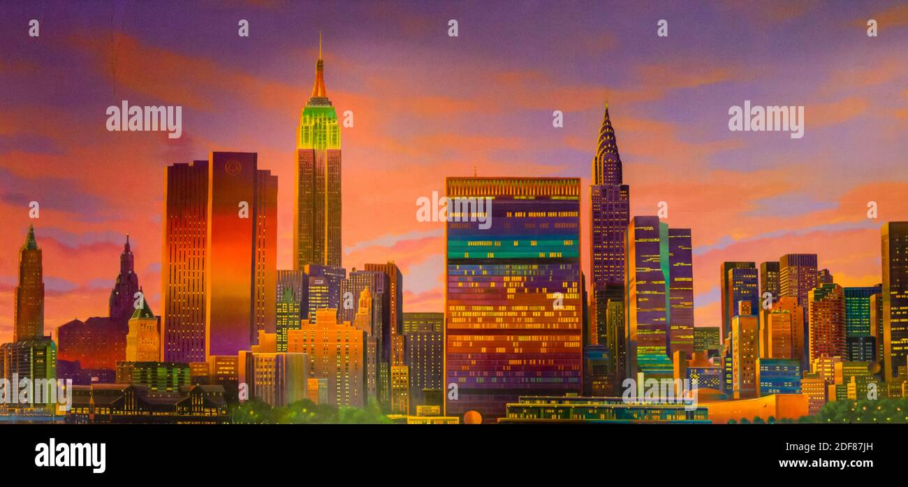 Las Vegas, Nevada, New York, New York, Front Desk Stock Photo Alamy