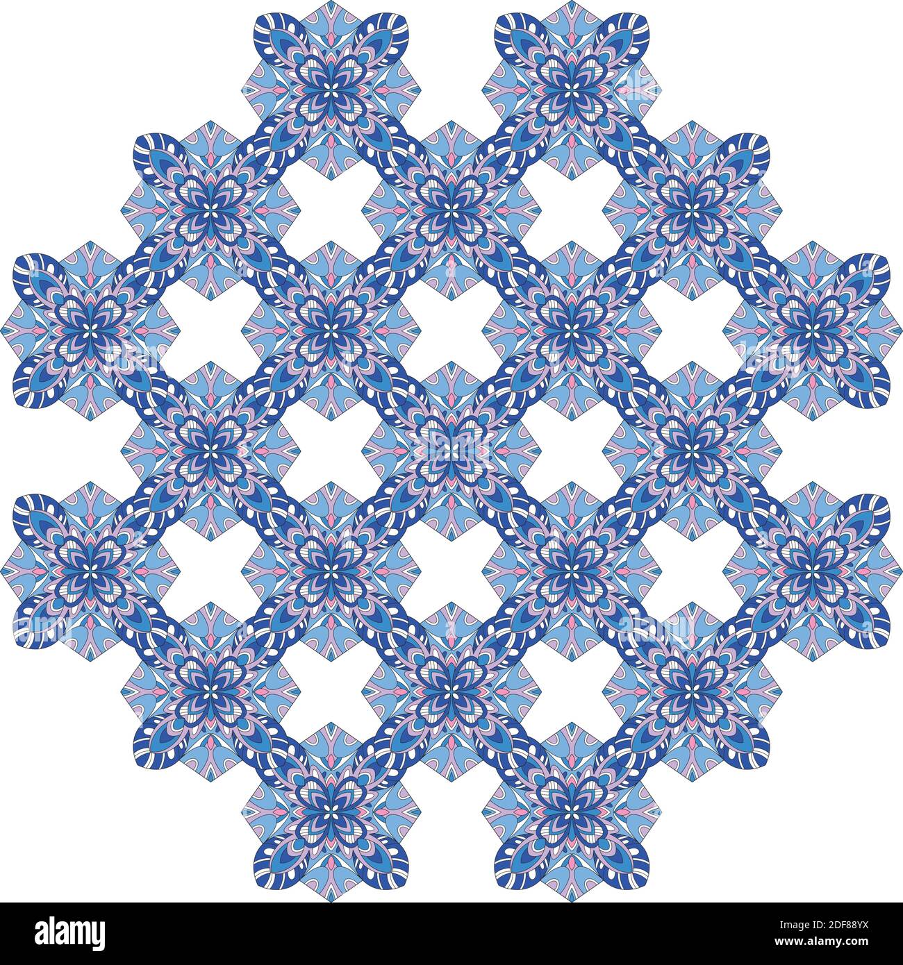 Aztec Inca Patterns Blue Seamless blue aqua aztec vintage folklore background pattern in vector ...
