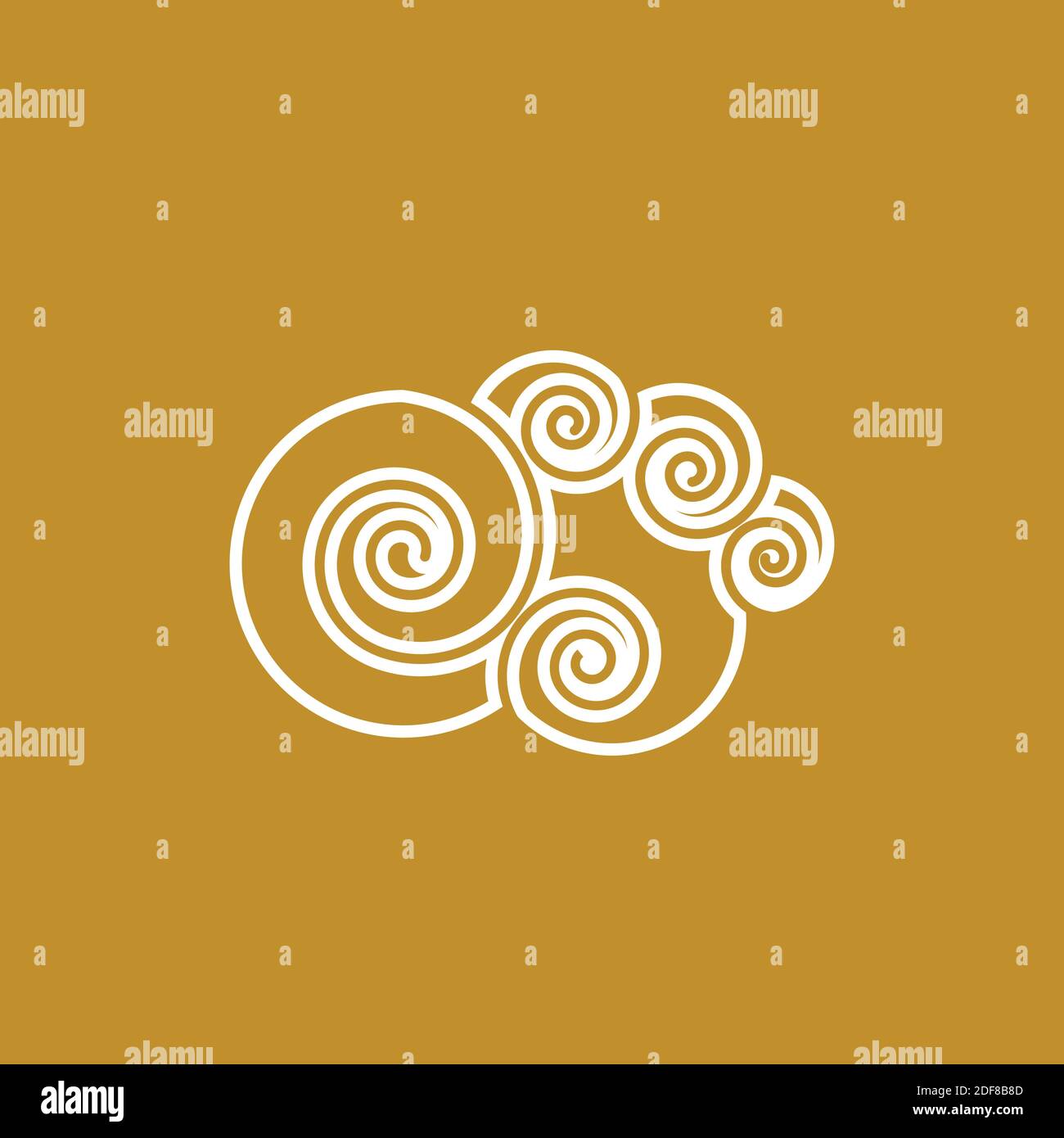 Chinese Cloud template vector icon illustration design Stock Vector