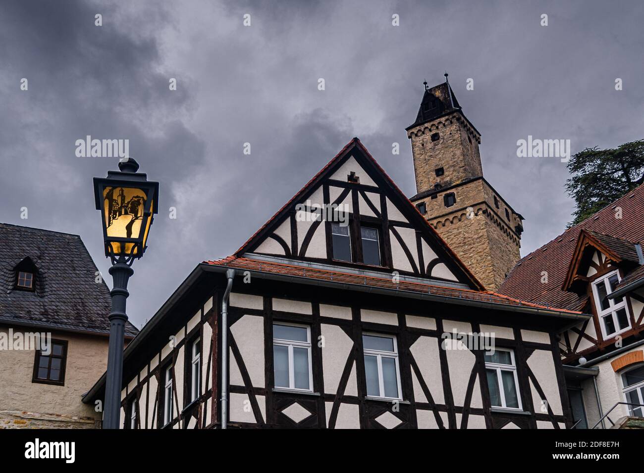beautiful city Kronberg im Taunus near Frankfurt am Main in Germany Stock Photo