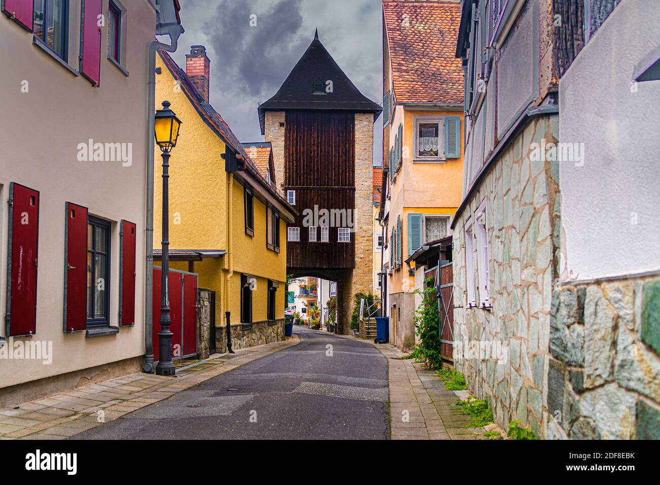 beautiful city Kronberg im Taunus near Frankfurt am Main in Germany Stock Photo