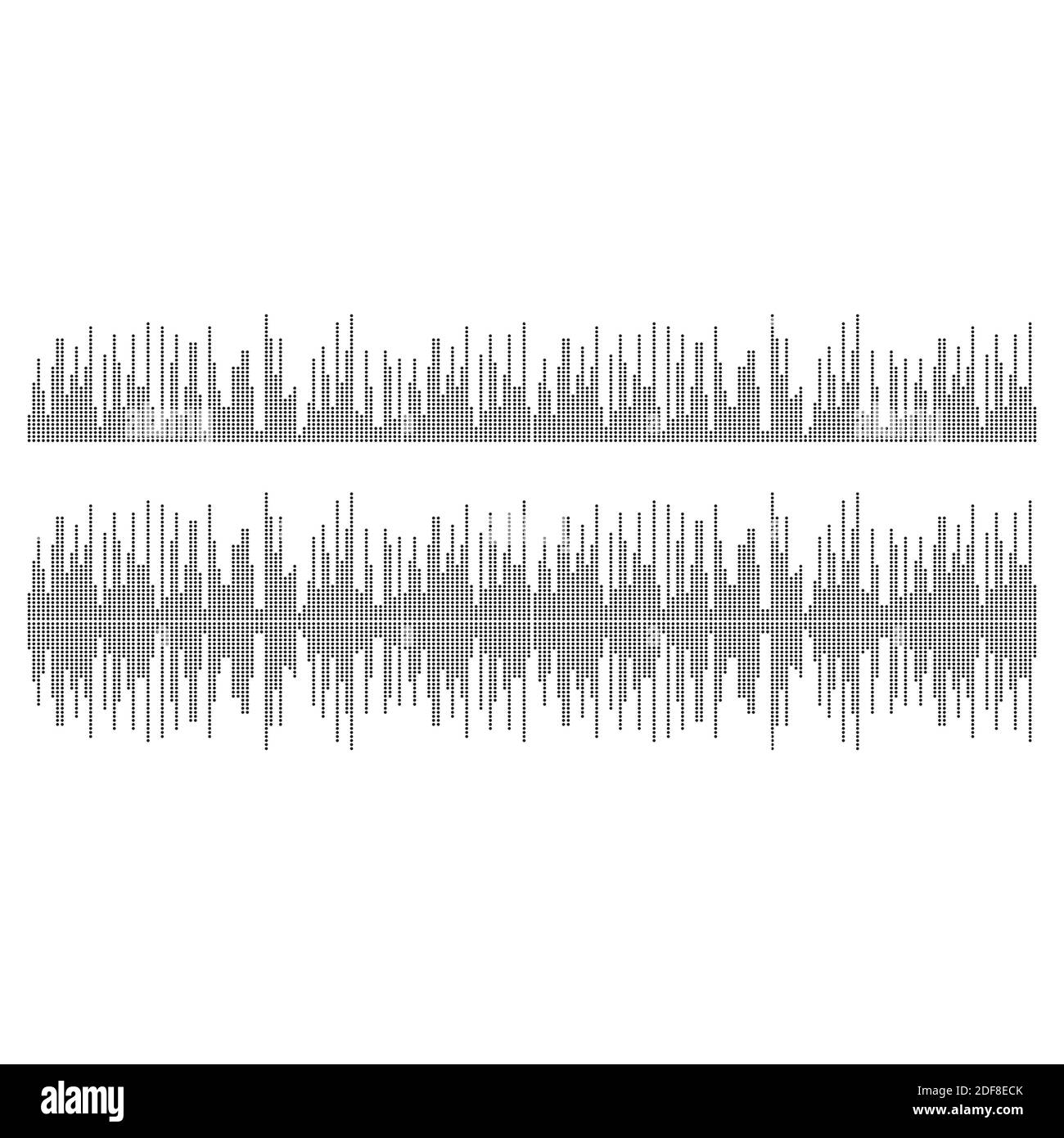 Sound waves vector illustration design template Stock Vector Image ...