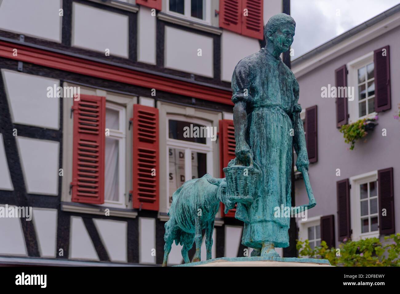 beautiful city Kronberg im Taunus near Frankfurt am Main in Germany Stock Photo