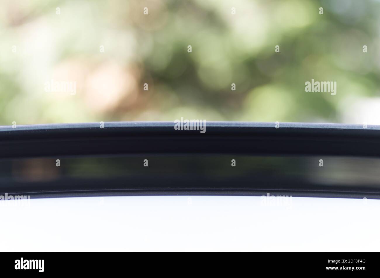 panoramic glass car roof detail Stock Photo Alamy