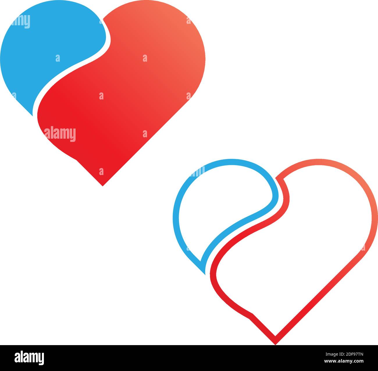 Heart Care logo icon design template Stock Vector Image & Art - Alamy