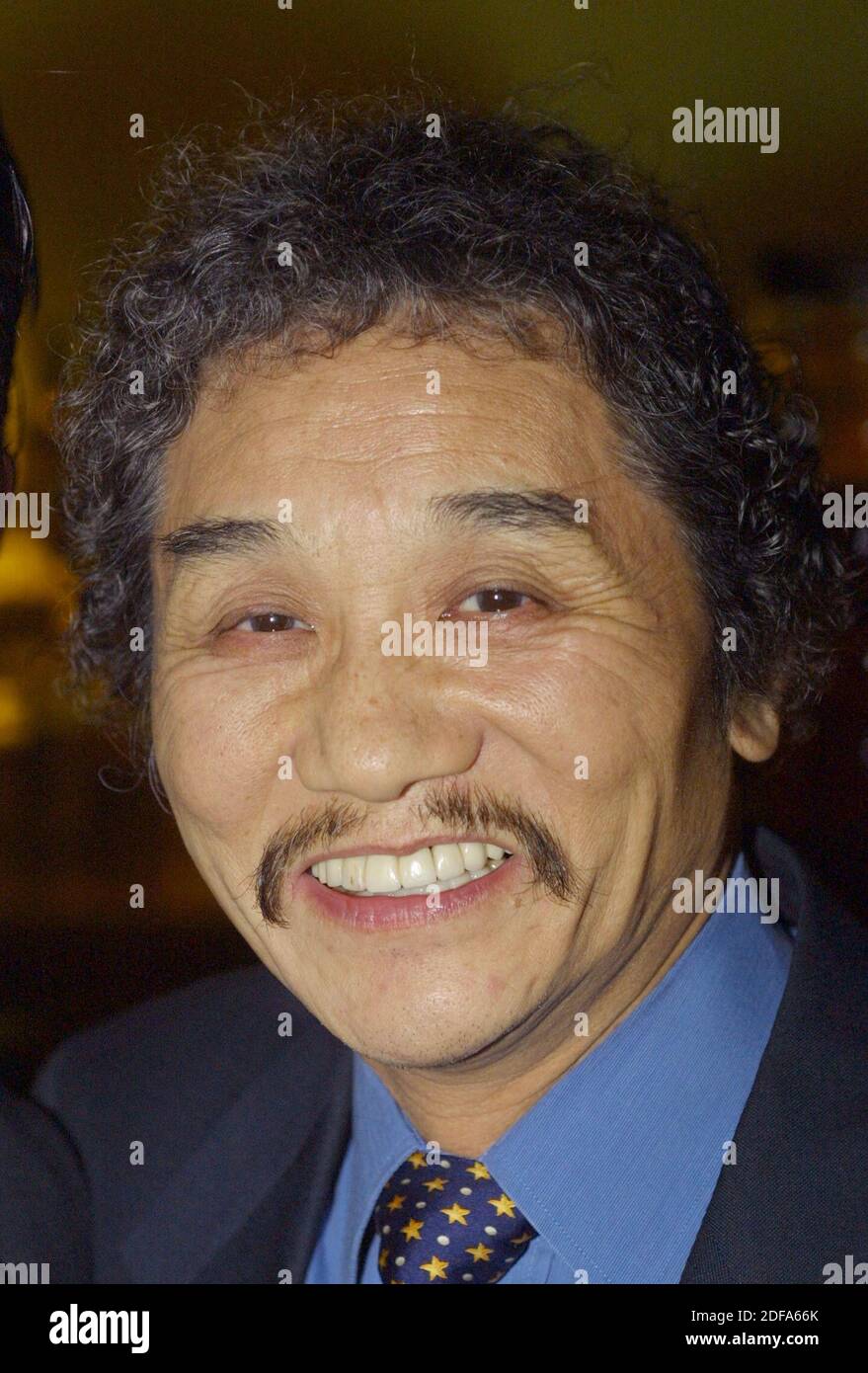 Miami Beach, FL 1-23-2002 Rocky Aoki at his South Beach Restaurant