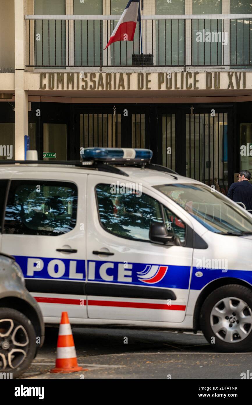 Nothing Going On Near Police Station In 16th District Of Paris France On June 11 Expected Symbolic Action Did Not Take Place On Every Police Station In France As Requested By