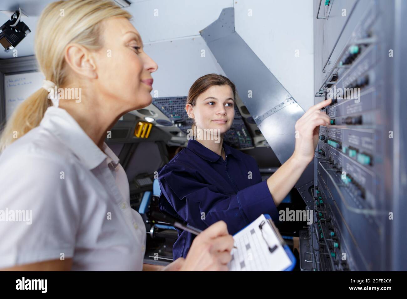 Aviation electronics technician hires stock photography and images Alamy