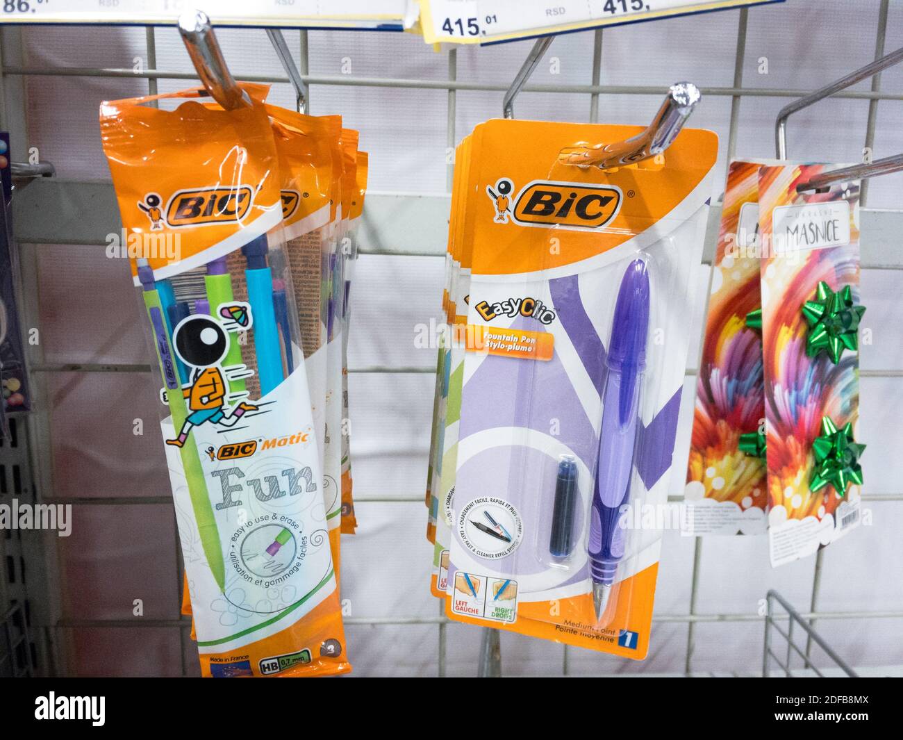 Bic logo hi-res stock photography and images - Alamy