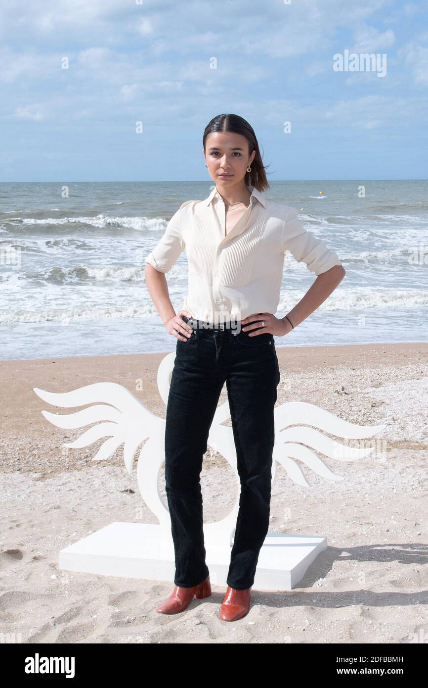 Short film jury member Carmen Kassovitz attends 34th Cabourg Film News  Photo - Getty Images