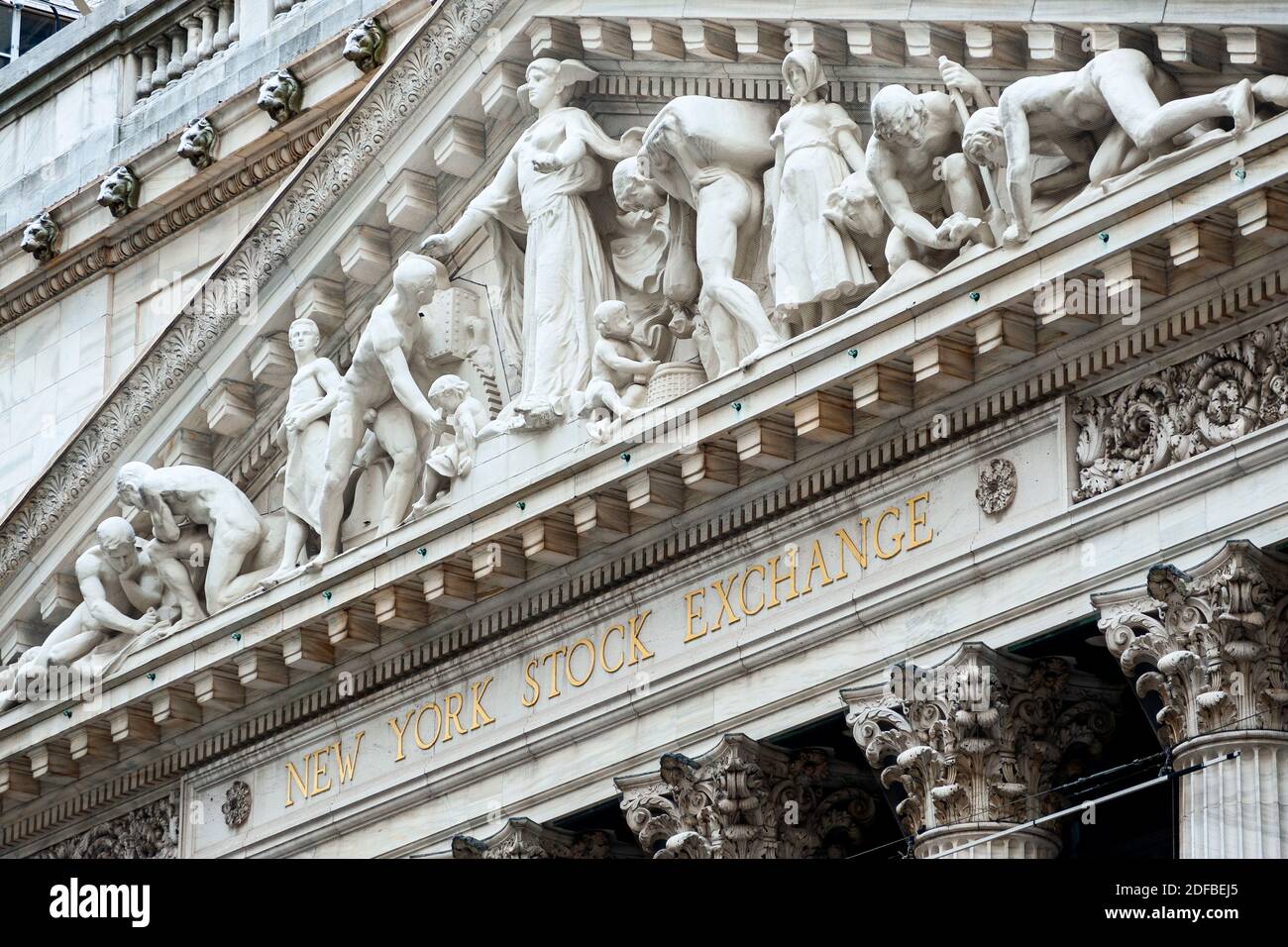 New York Stock Exchange Wall Street New York Stock Photo