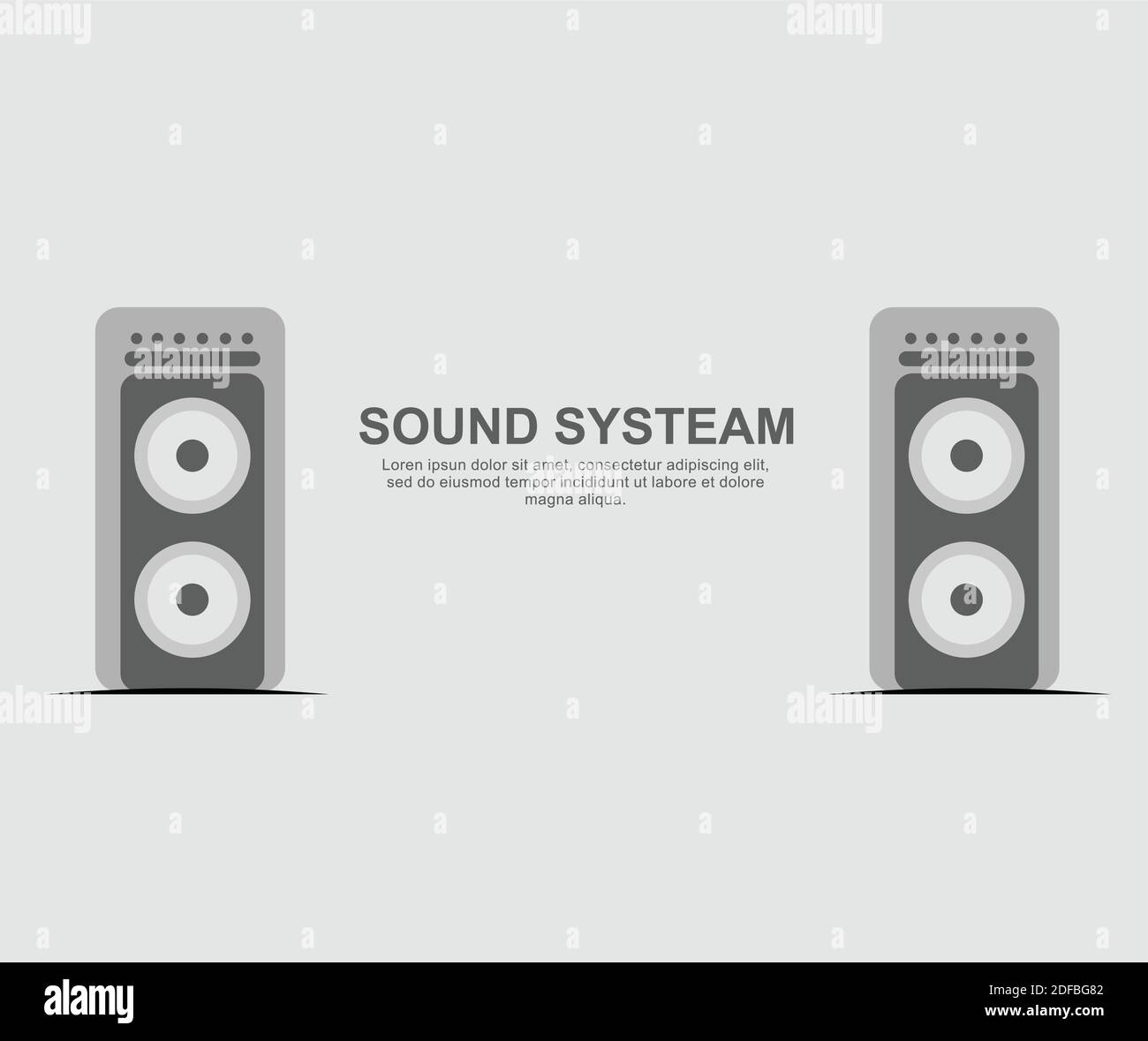 sound system background design Stock Vector Image & Art Alamy