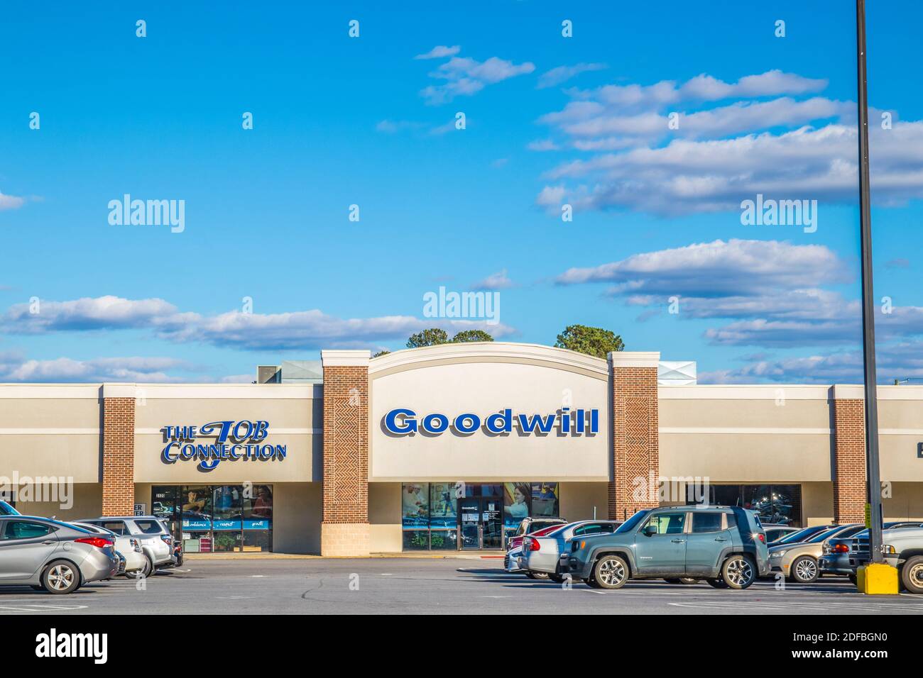 Augusta, Ga USA 12 03 20 Goodwill Job Connection store distant