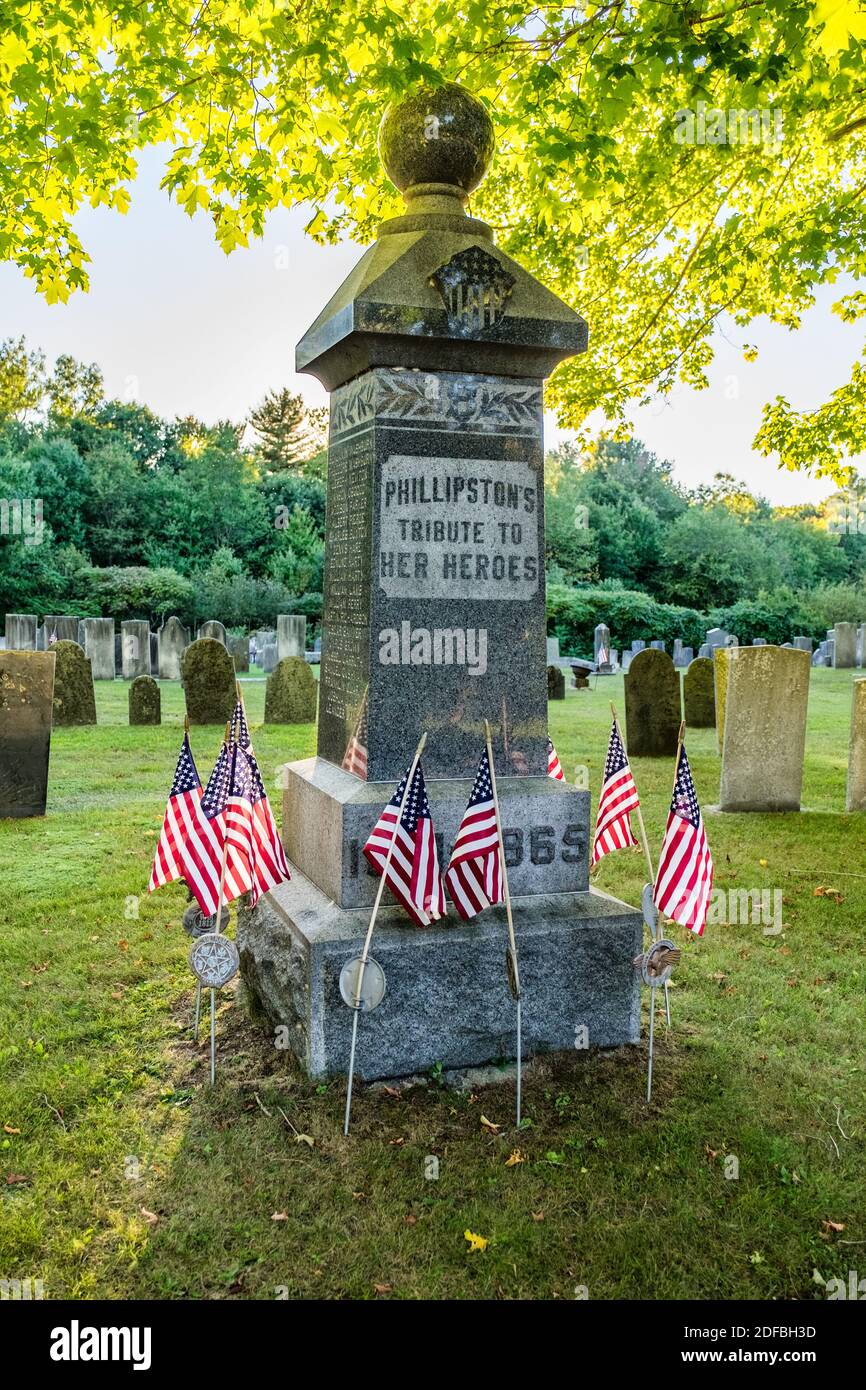 The Upper Cemetery in Phillipston, Massachusetts Stock Photo Alamy