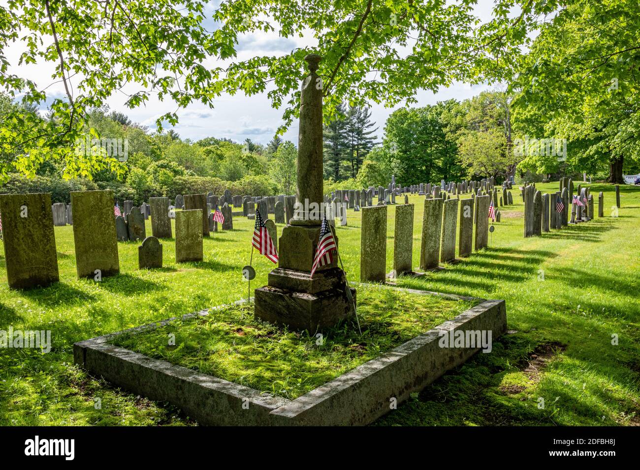 The Upper Cemetery in Phillipston, Massachusetts Stock Photo Alamy