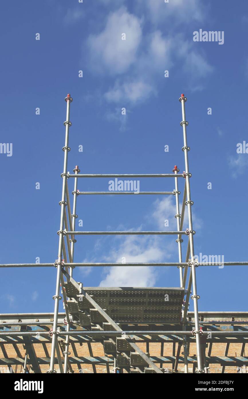 Scaffoding Ladder Scaffolding ladder hi-res stock photography and images - Alamy