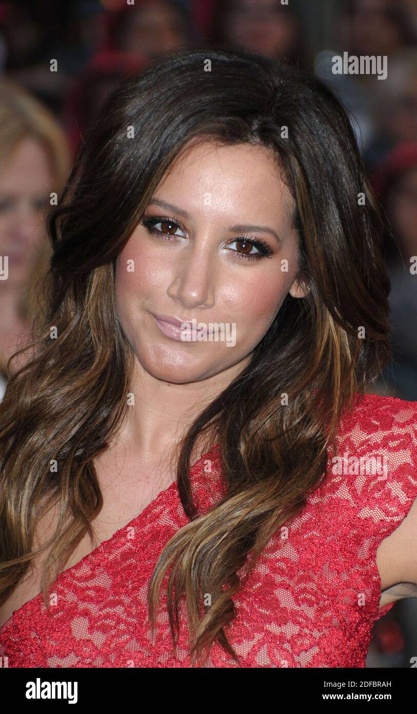 Ashley Tisdale at Pirates Of The Caribbean On Stranger Tides World Premiere at Disneyland on May 7, 2011 in Anaheim, California Stock Photo