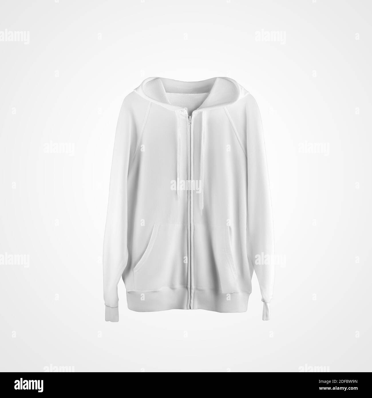 Mockup Of A White Sweatshirt With A Zipper Pockets And Ties On The mockup-of-a-white-sweatshirt-with-a-zipper-pockets-and-ties-on-the