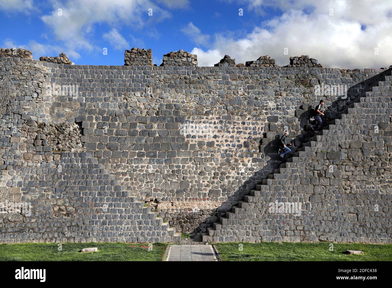 Turkey, city walls of Diyarbakir Stock Photo