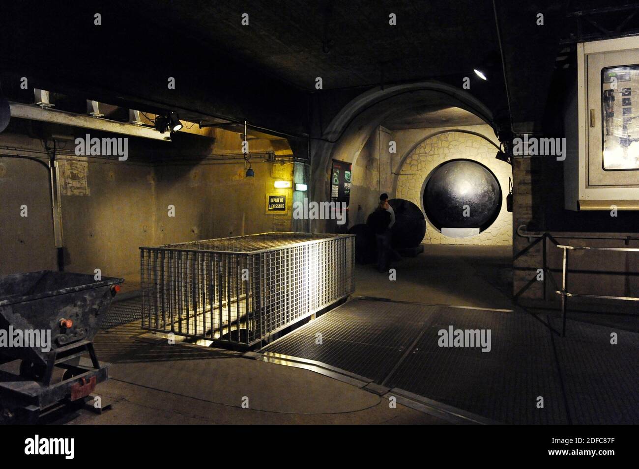 France, Paris, the museum of sewers traces the history of sewers, from