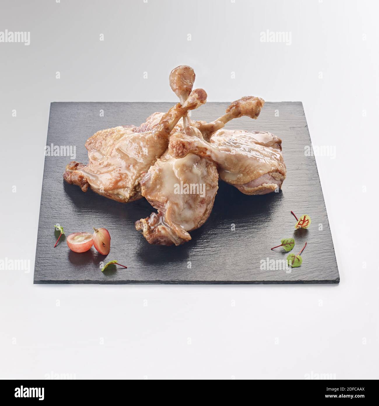 Duck legs confit Stock Photo - Alamy
