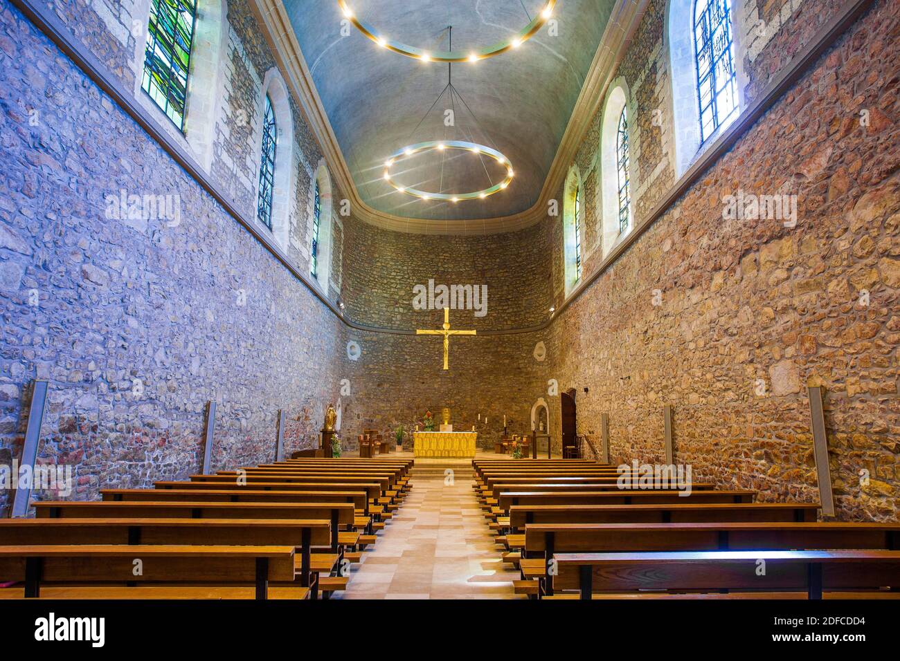 France, Morbihan (56), Brech, la chapelle du XVIIe si?cle de la Chartreuse,  ancien monast?re des moines Chartreux Stock Photo - Alamy