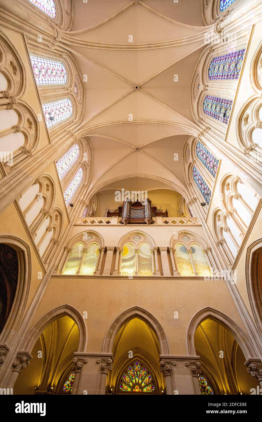 France, Paris, Saint Ignace Roman catholic Stock Photo Alamy