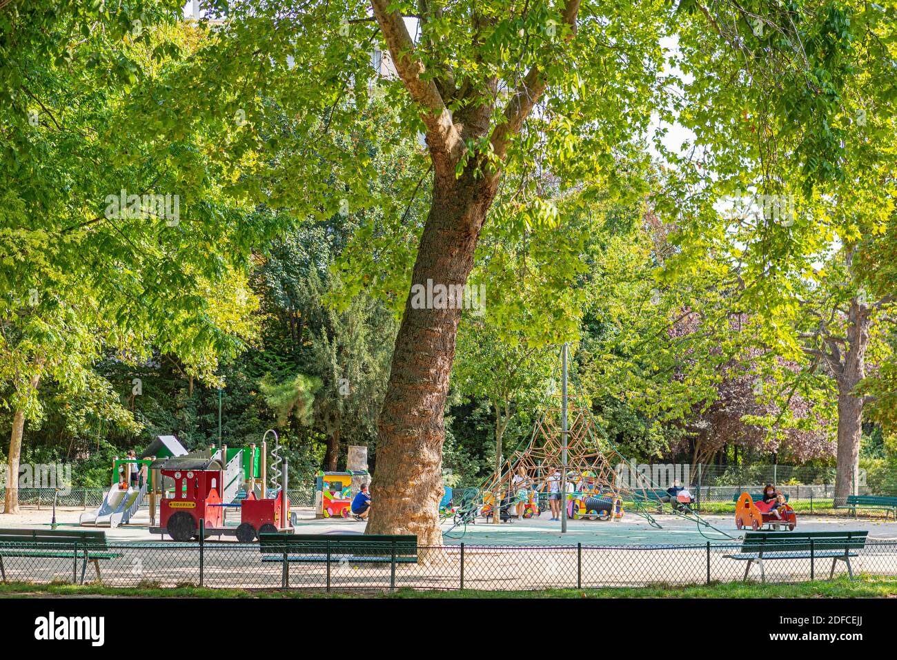 France, Paris, the Ranelagh gardens Stock Photo Alamy